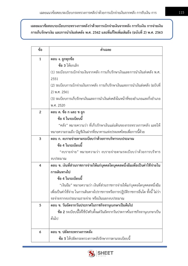 แนวข้อสอบ นักวิชาการเงินและบัญชี กรมควบคุมมลพิษ 2568