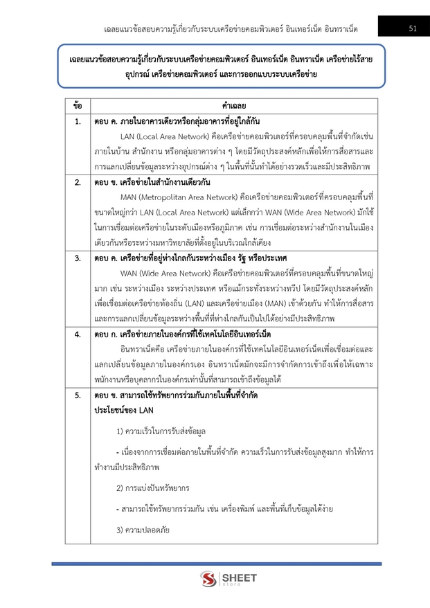 แนวข้อสอบ นักวิชาการคอมพิวเตอร์ปฏิบัติการ สำนักงาน (ปปช) 2568
