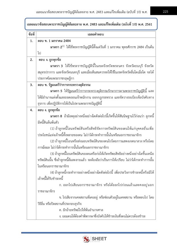แนวข้อสอบ นิติกร กรมชลประทาน 2569