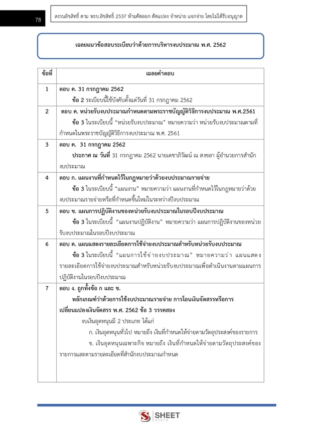 แนวข้อสอบ นักวิเคราะห์นโยบายและแผนปฏิบัติการ สำนักงาน (ปปช) 68