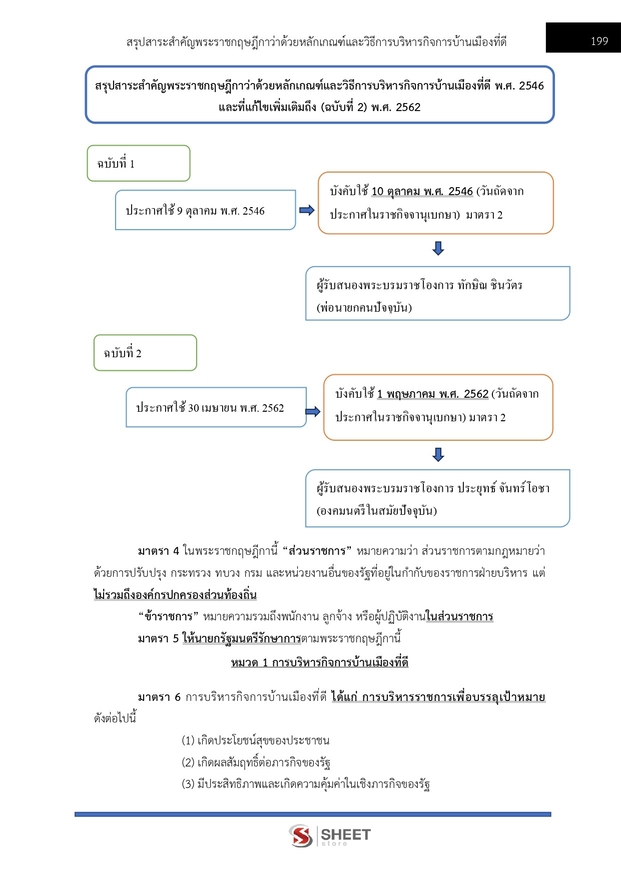 แนวข้อสอบ เจ้าหน้าที่ศาลปกครองปฏิบัติการ (บริหาร) ศาลปกครอง 2568