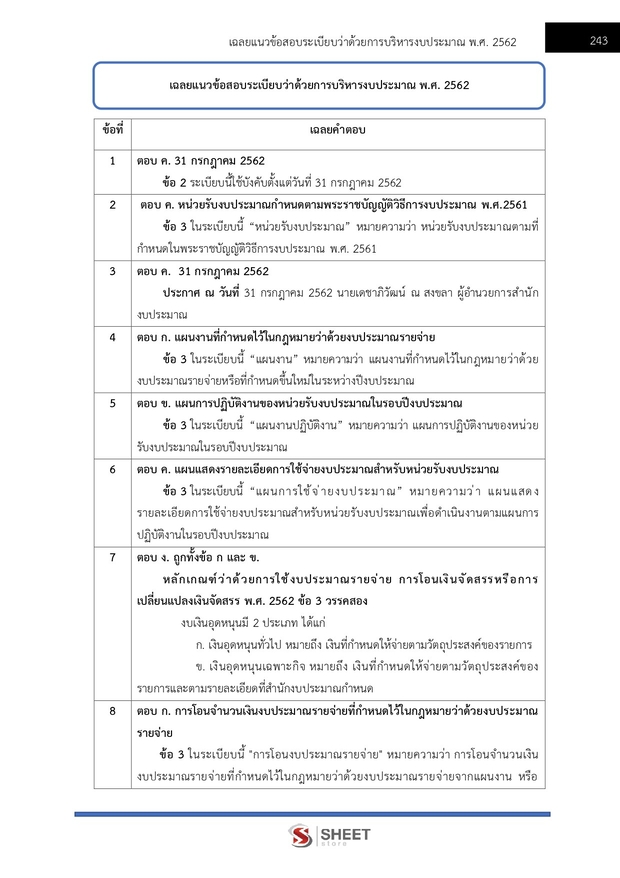 แนวข้อสอบ นักวิชาการเงินและบัญชีปฏิบัติการ สำนักพุทธศาสนา 2569