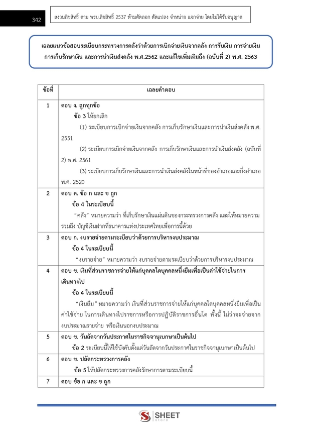 แนวข้อสอบ เจ้าพนักงานพัสดุปฏิบัติงาน กรมการจัดหางาน 2569