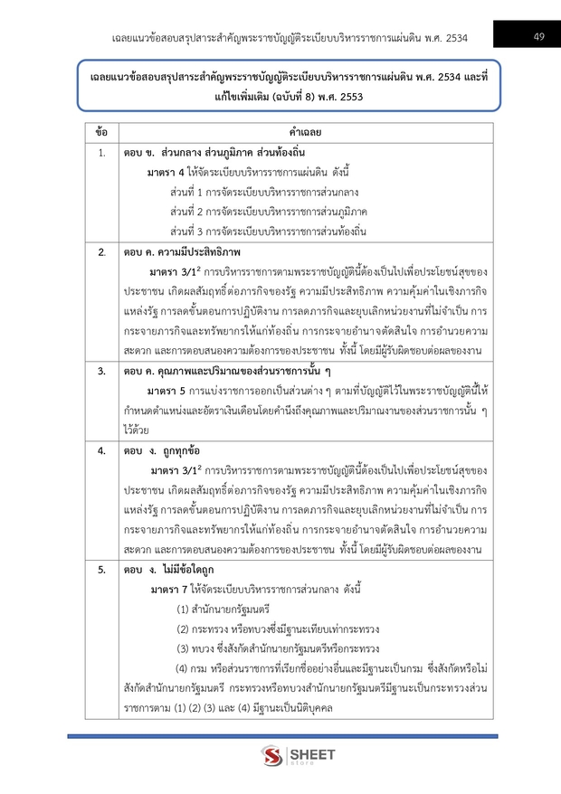 แนวข้อสอบ เจ้าพนักงานพัสดุปฏิบัติงาน กรมการจัดหางาน 2569