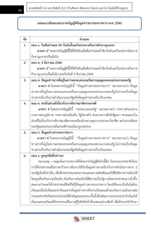 แนวข้อสอบ เจ้าพนักงานพัสดุปฏิบัติงาน (กกต) 2569