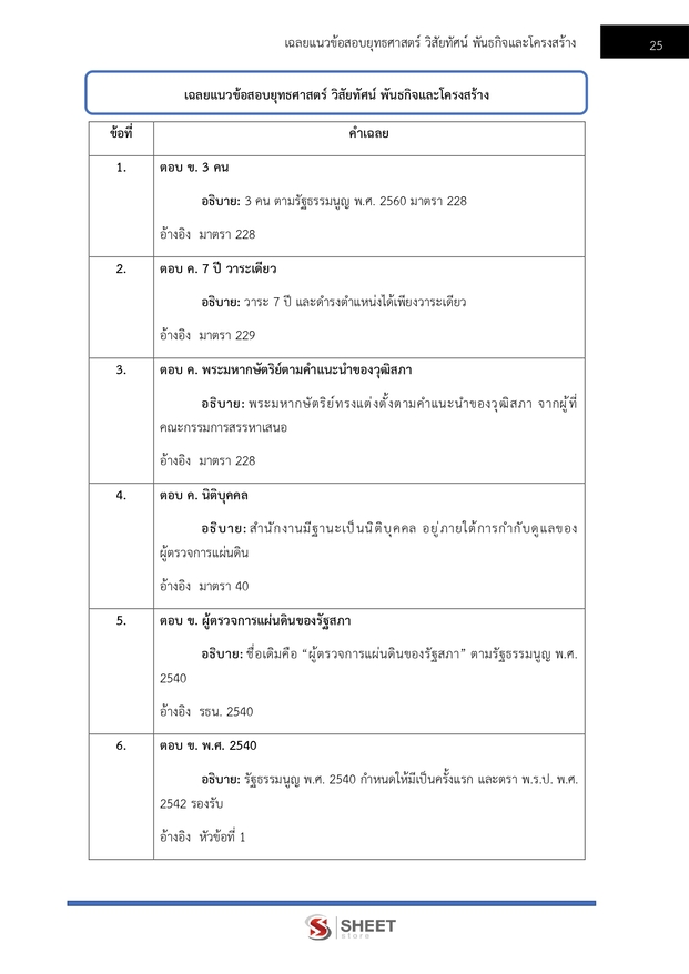 แนวข้อสอบ นักจัดการงานทั่วไปปฏิบัติการ ผู้ตรวจการแผ่นดิน (สผผ.) 2569