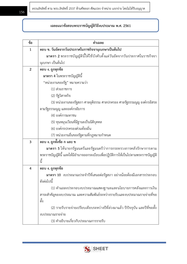 แนวข้อสอบ เจ้าพนักงานการเงินและบัญชีปฏิบัติงาน กรมบังคับคดี 2569